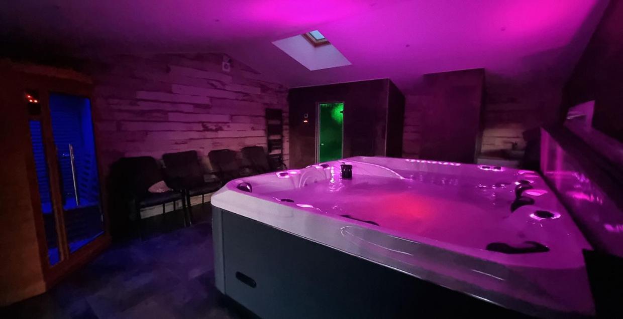 Gites De La Croisee Des Chemins - Piscine Chauffee - Spa, Hammam Et Sauna Izeaux 外观 照片