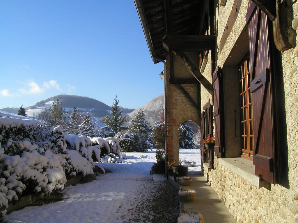 Gites De La Croisee Des Chemins - Piscine Chauffee - Spa, Hammam Et Sauna Izeaux 外观 照片
